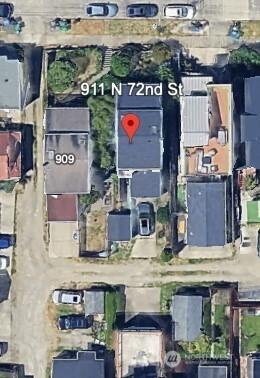 911 N 72nd St, Seattle, WA 98103 - map of property location