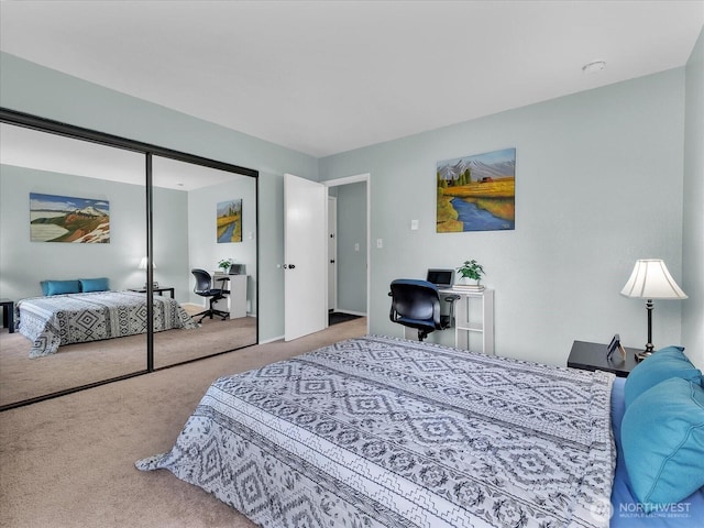 3024 NE 143rd St Unit 304, Seattle, WA 98125 - carpeted bedroom with an office area