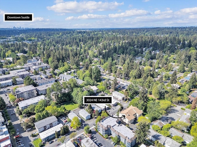 3024 NE 143rd St Unit 304, Seattle, WA 98125 - view of property location featuring a heavily wooded area