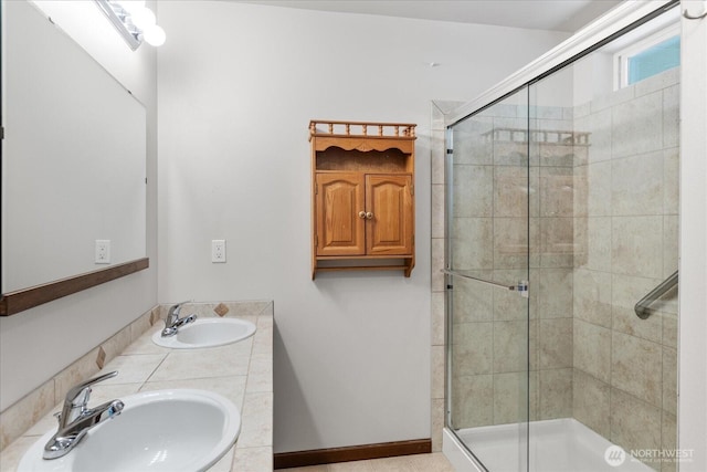 2323 Baird Ave, Snohomish, WA 98290 - full bath with a sink and a shower stall