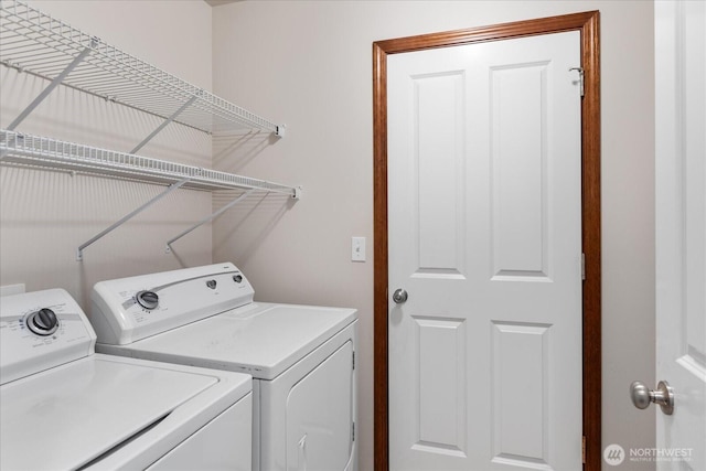 2323 Baird Ave, Snohomish, WA 98290 - laundry room featuring separate washer and dryer