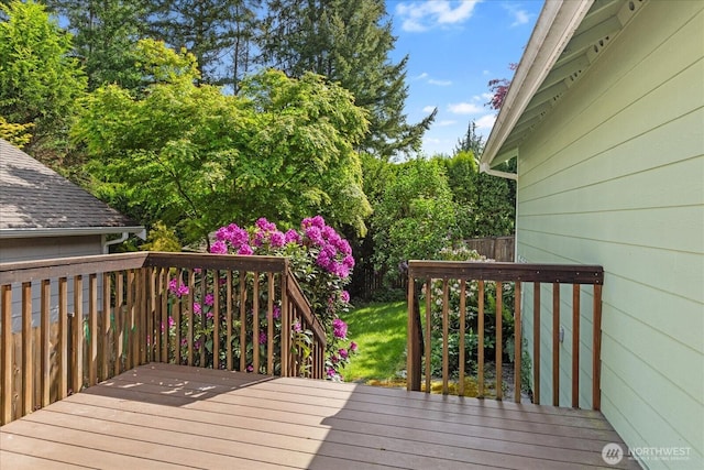 2323 Baird Ave, Snohomish, WA 98290 - view of wooden terrace