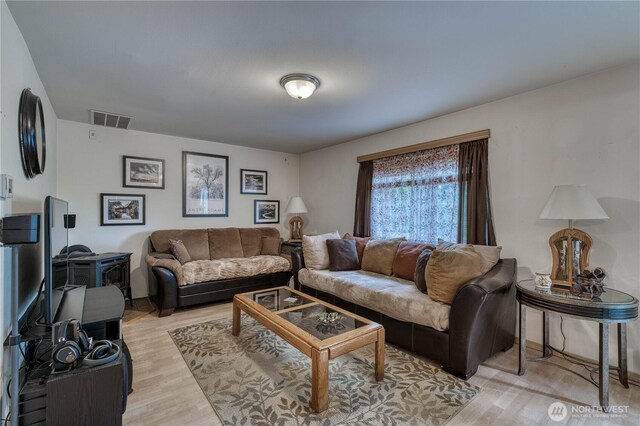 20282 NW Cedar Ln, Poulsbo, WA 98370 - living room featuring light wood-type flooring