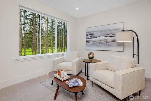 43268 SE 145th Pl, North Bend, WA 98045 - living area with baseboards and recessed lighting