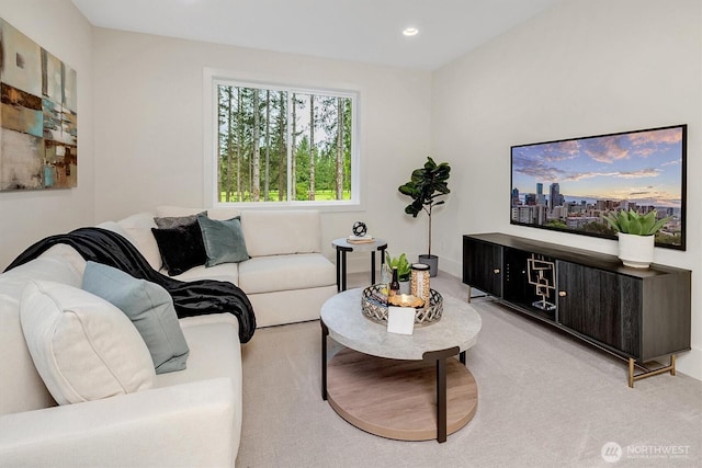 43268 SE 145th Pl, North Bend, WA 98045 - living area featuring recessed lighting and carpet