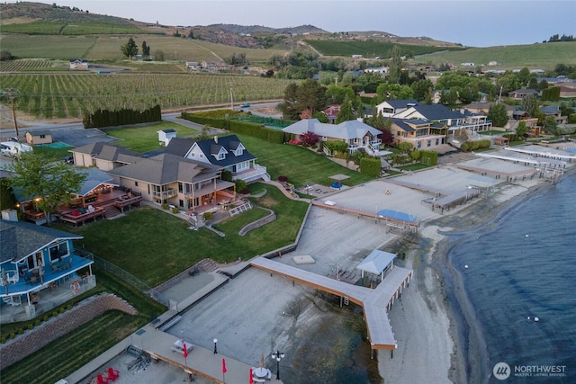 34 Leisure Ln, Manson, WA 98831 - aerial view