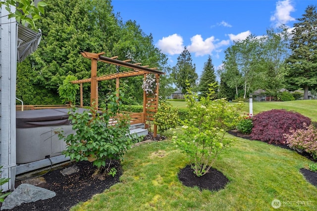 7521 Sterling Pl, Arlington, WA 98223 - view of green lawn featuring view of wooded area