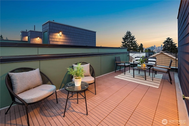 1523 N 39th St, Seattle, WA 98103 - view of wooden terrace
