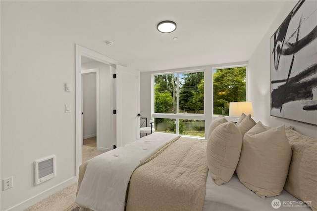 1523 N 39th St, Seattle, WA 98103 - bedroom with heating unit and baseboards
