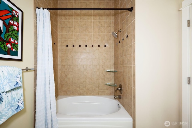 400 Washington Ave Unit 415, Bremerton, WA 98337 - bathroom featuring shower / tub combo with curtain