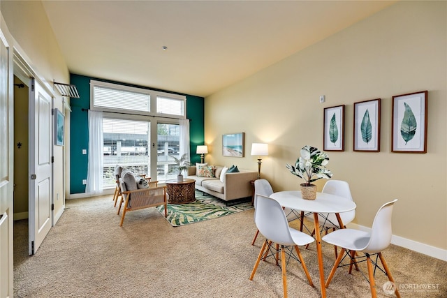 400 Washington Ave Unit 415, Bremerton, WA 98337 - carpeted dining area with baseboards