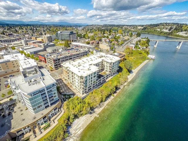 400 Washington Ave Unit 415, Bremerton, WA 98337 - bird's eye view of a water and mountain view