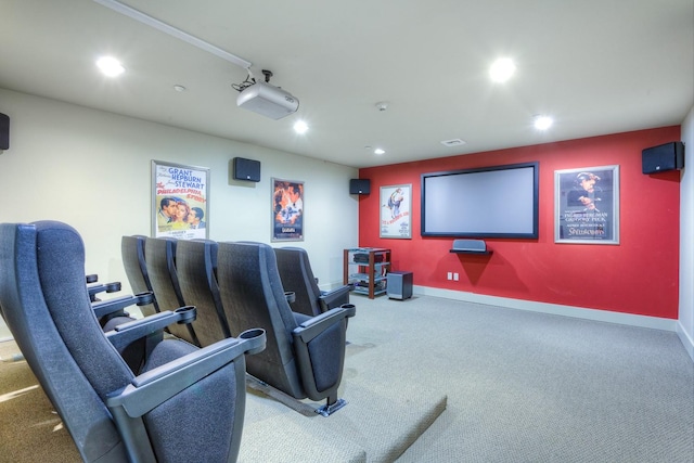 400 Washington Ave Unit 415, Bremerton, WA 98337 - cinema featuring carpet floors, recessed lighting, and baseboards