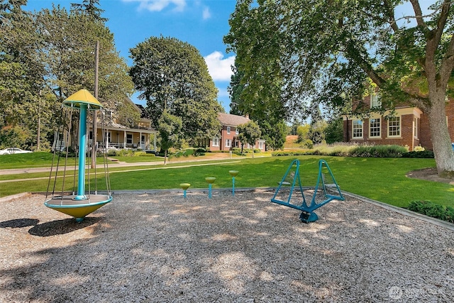 4404 Montana Cir W, Seattle, WA 98199 - view of jungle gym with a lawn