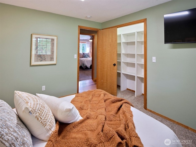 13708 401st Way, Amboy, WA 98601 - carpeted bedroom featuring baseboards