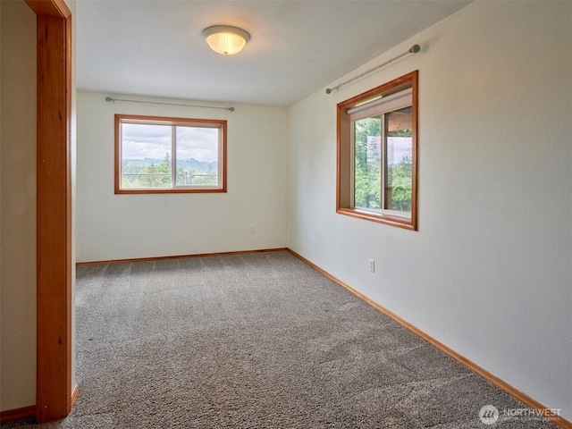 13708 401st Way, Amboy, WA 98601 - carpeted spare room with plenty of natural light and baseboards