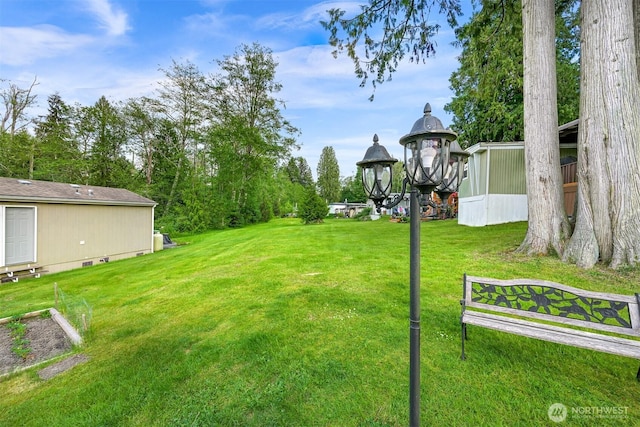 316 W Lake Samish Dr, Bellingham, WA 98229 - view of green lawn