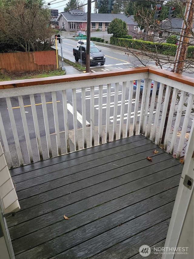 501 N 105th St Unit A, Seattle, WA 98133 - view of wooden terrace