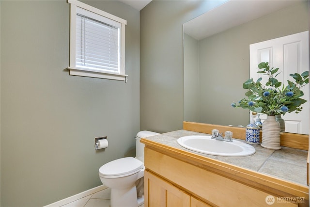 3212 Maplewood Cir NE, Tacoma, WA 98422 - bathroom with vanity and tile patterned floors