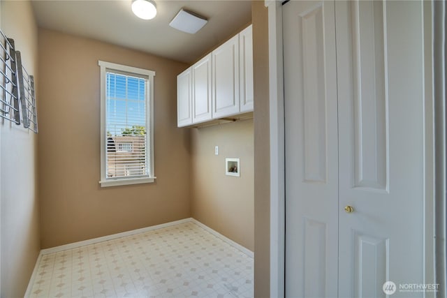 3212 Maplewood Cir NE, Tacoma, WA 98422 - washroom featuring hookup for a washing machine, tile patterned floors, and cabinet space