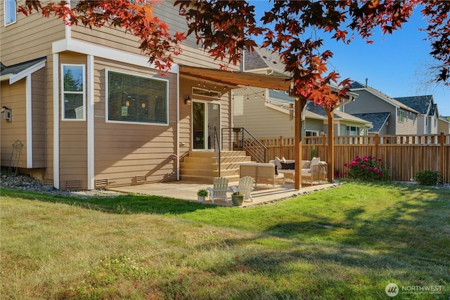 3212 Maplewood Cir NE, Tacoma, WA 98422 - rear view of house with a patio