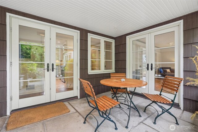 16255 38th Ave NE, Lake Forest Park, WA 98155 - sunroom / solarium featuring french doors