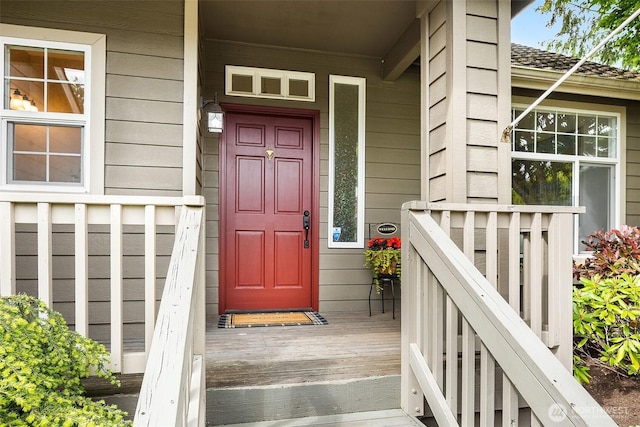 7725 Perregrine Pl, Arlington, WA 98223 - view of exterior entry featuring covered porch