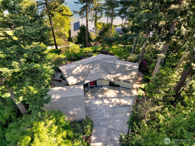 15127 Gibralter Rd, Anacortes, WA 98221 - view from above of property