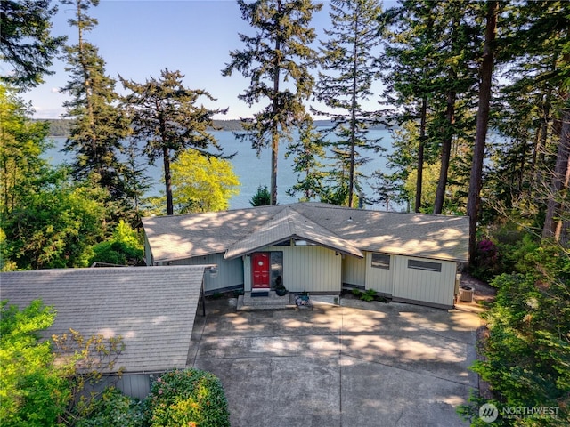 15127 Gibralter Rd, Anacortes, WA 98221 - view of front of home featuring roof with shingles