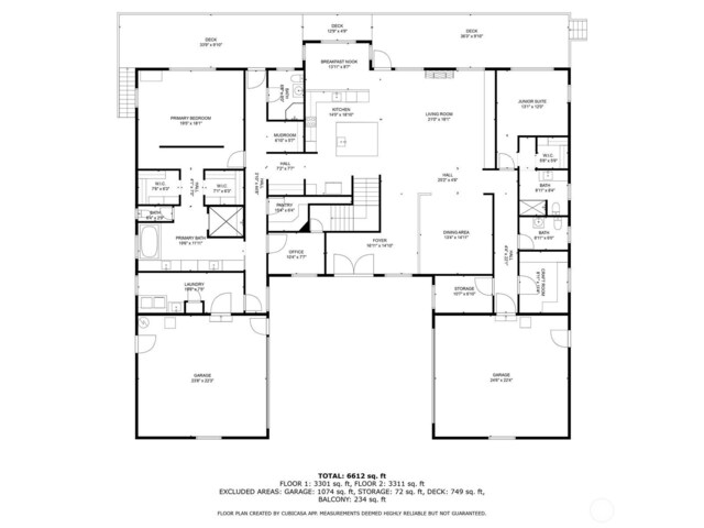 floor plan / room layout