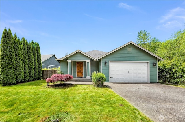 7911 Oregon Trl, Maple Falls, WA 98266 - view of front of house with driveway and a garage