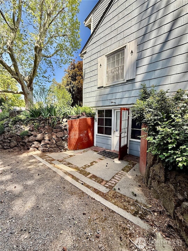 view of home's exterior