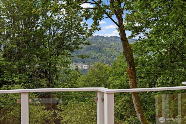 4155 212th Way SE, Sammamish, WA 98075 - mountain view featuring a heavily wooded area and a large body of water