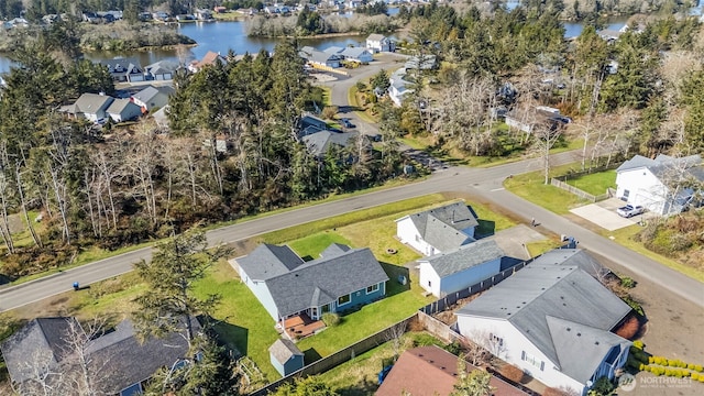 626 Duck Lake Dr SE, Ocean Shores, WA 98569 - aerial view of residential area featuring a nearby body of water