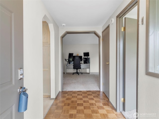 12120 A St S, Tacoma, WA 98444 - hallway with an office area