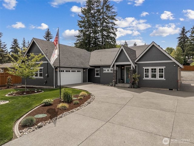 9402 72nd Ave E, Puyallup, WA 98371 - view of front of house with a garage, driveway, and a shingled roof