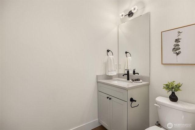 8008 222nd St SW, Edmonds, WA 98026 - bathroom featuring vanity and toilet