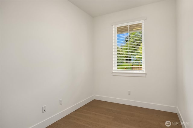 8008 222nd St SW, Edmonds, WA 98026 - unfurnished room with baseboards and dark wood finished floors