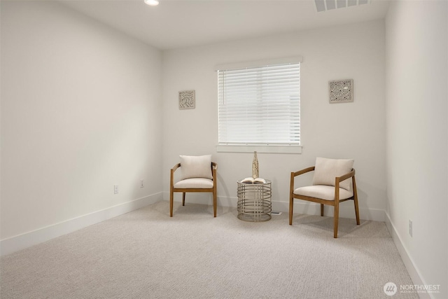 8008 222nd St SW, Edmonds, WA 98026 - living area with carpet flooring, baseboards, and recessed lighting