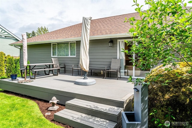 805 E Pacificview Dr, Bellingham, WA 98229 - view of deck
