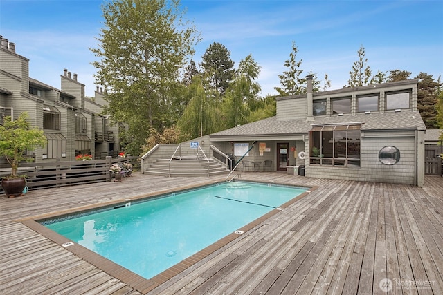 7 Lake Bellevue Dr Unit 109, Bellevue, WA 98005 - community pool with a deck