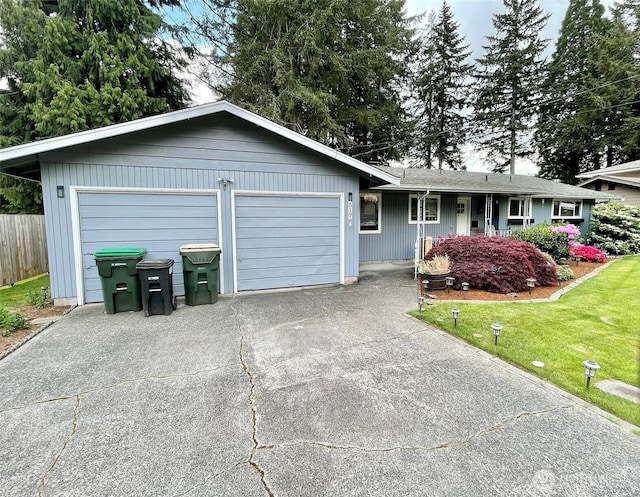 517 W St SE, Tumwater, WA 98501 - single story home featuring concrete driveway and a garage
