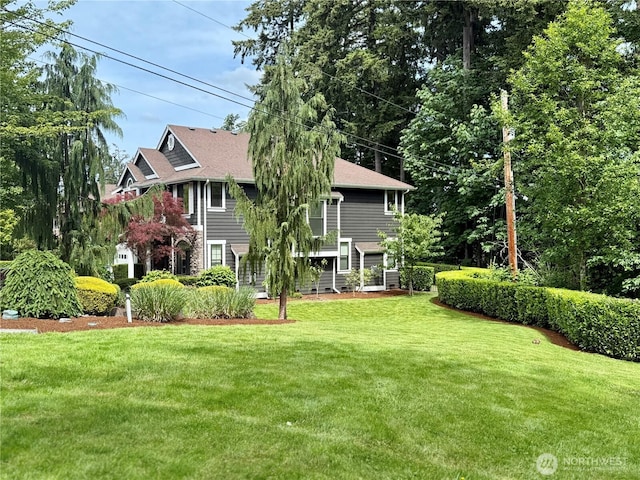 22309 1st Dr SE, Bothell, WA 98021 - view of front of home with a front lawn