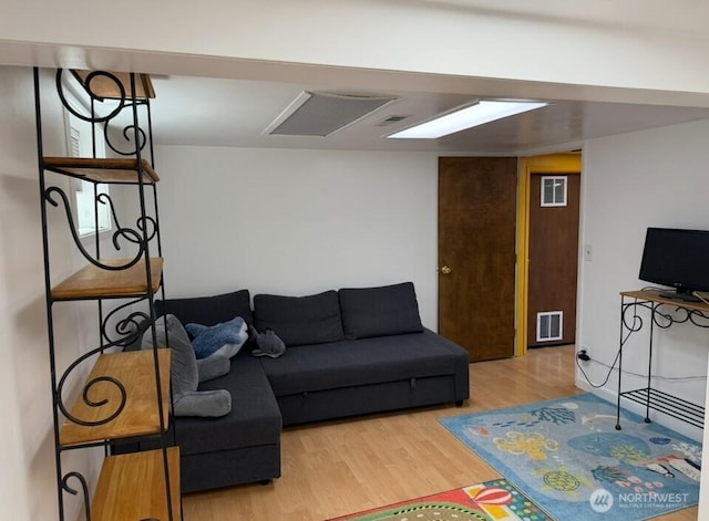4808 38th Ave SW, Seattle, WA 98126 - living area with wood finished floors