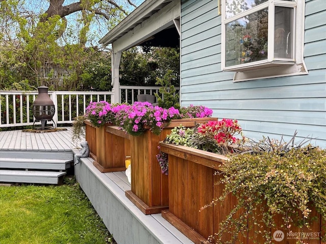 17910 Spruce Way, Lynnwood, WA 98037 - view of deck