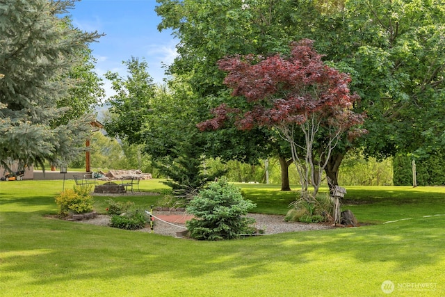 2720 NW Cascade Ave, East Wenatchee, WA 98802 - view of property's community with a lawn and view of scattered trees