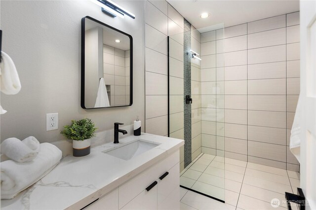 16250 SE Lake Moneysmith, Auburn, WA 98092 - full bathroom with a walk in shower and vanity
