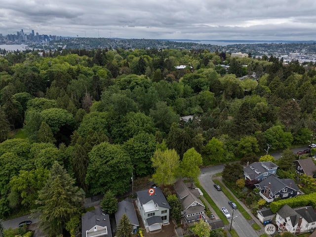 706 N 59th St, Seattle, WA 98103 - aerial view of residential area with a forest