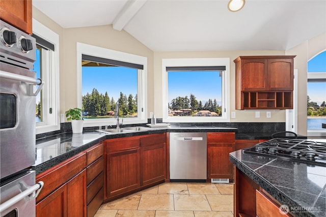 2815 211th Ave E, Lake Tapps, WA 98391 - kitchen with stainless steel appliances and tile counters