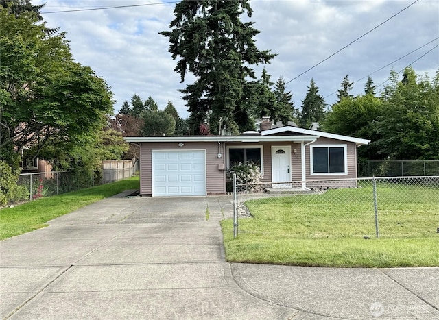 8312 121st St SW, Lakewood, WA 98498 - view of front of property with concrete driveway and an attached garage
